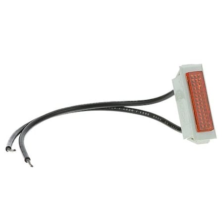 Vulcan Hart Signal Light 3/8" X 1-5/16" Amber 250 411496-E3